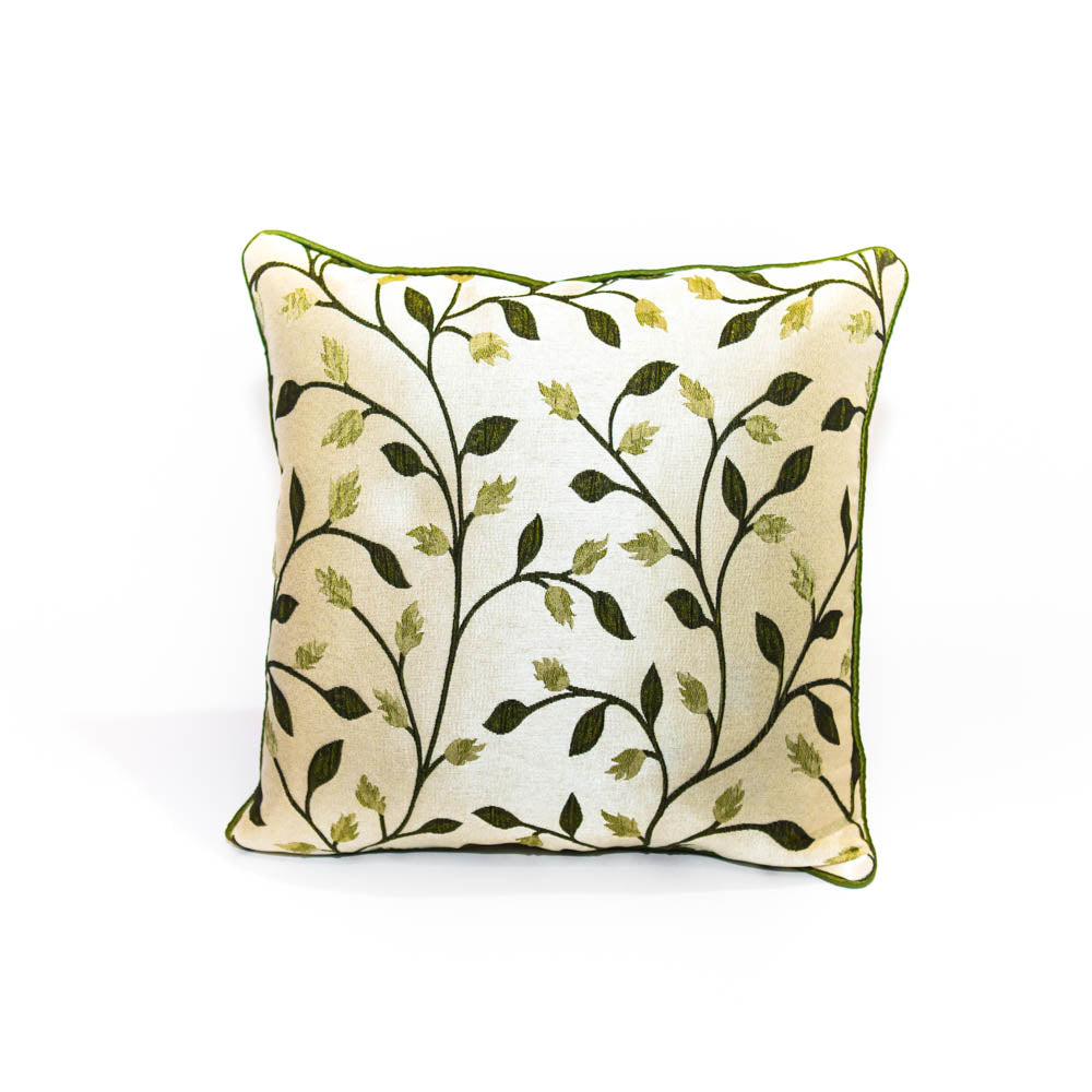 Green Autumn Vines Pillow