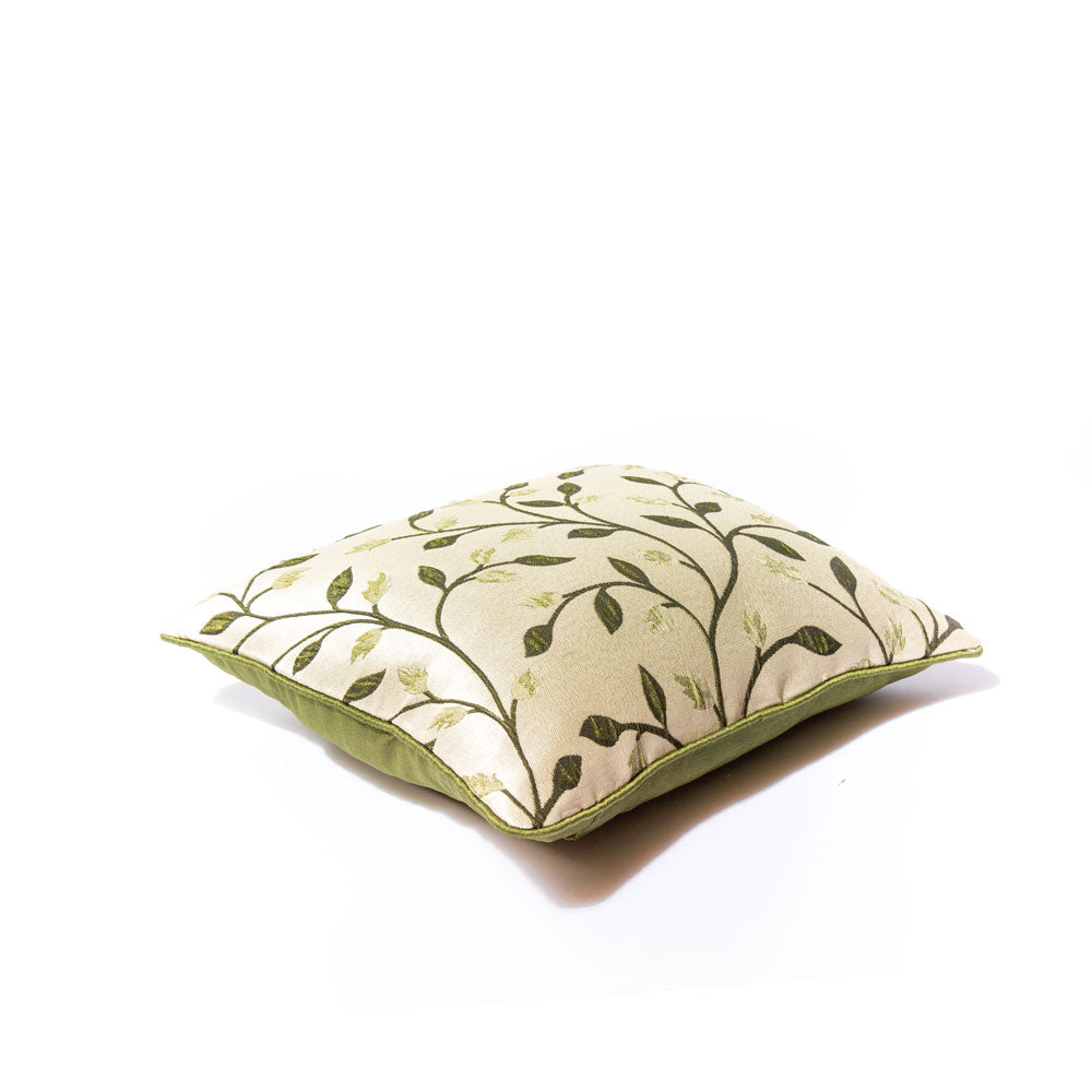 Green Autumn Vines Pillow