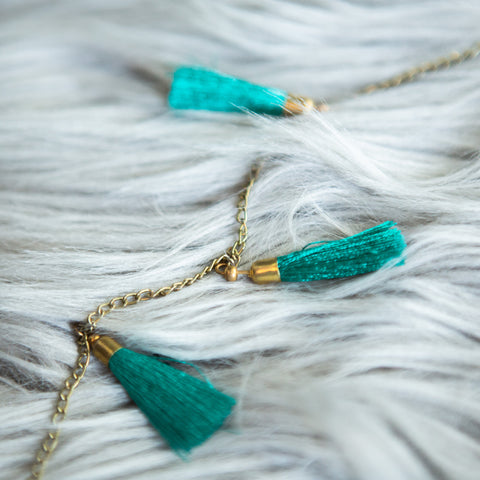 Anaya Tassel Chain Necklace